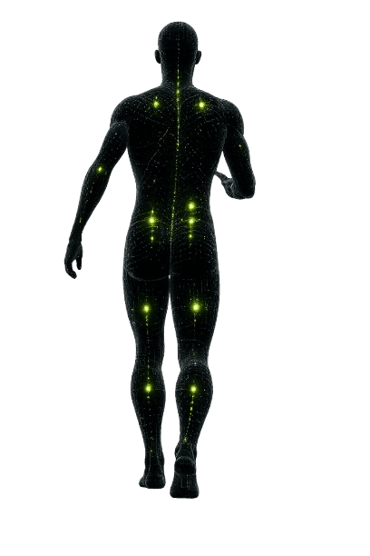 Carga, fatiga y forma medidas en tu cuerpo